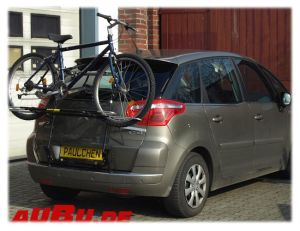 Citroen C4 Picasso Bj. 02/2007 bis 04/2013 Typ UD_ Zusatzbeleuchtung wird beim Fahrradtransport empfohlen. - Paulchen Grundträger - 821921 300