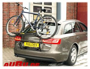 Audi A6 Avant Bj. 09/2011 bis 2018 Typ C7 4G,  OHNE Chromleiste an der Heckklappe !! - Paulchen Grundträger - 810107 500