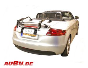 Audi TT Roadster 02/2007 bis 2014 Grundträger mit Gepäckstreben zum Koffertransport (kein Ski/Radtransport !!) - Paulchen Grundträger - 0