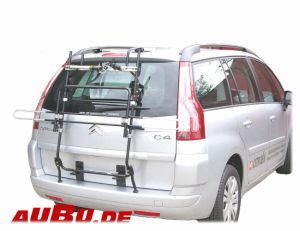 Citroen C4 Grand Picasso ohne getrennt zu öffnende Heckscheibe !! 5 - türig Typ UA_ Bj. 10/2006 bis 05/2013 ( Zusatzbeleuchtung wird beim Fahrradtransport empfohlen !) - Paulchen Grundträger - 821950 300