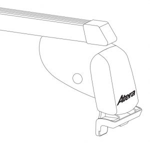 Ford Galaxy Bj. 05/2010 bis 12/2014 MIT GESCHLOSSENER DACHRELING - ATERA Signo Grundträger