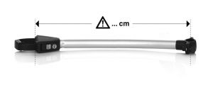 Atera Haltearm (X= 46,7 cm), Strada Sport M3, Strada DL 3, für das 3. Rad