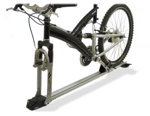 Alu Fahrradträger. Gabelmontage. ATERA GIRO SPEED. die stabilste Art des Radtransport
