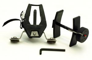 Skigreifer für 1 Paar Carver, Alpin oder Langlaufski Montage in C - Schiene   (180524)