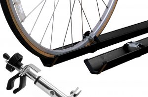 Fahrradzubehör, Comfort Class, für 2 Fahrräder - schwarz gepulvert (Paulchen)