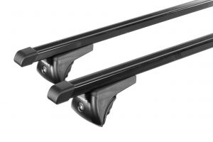 Renault Captur II (01/2020 bis...) mit geschlossener Dachreling  - InRail Grundträger
