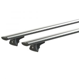 Xpeng G9  (Bj. 2022 bis ...) mit geschlossener Reling - InRail Silenzio Aluminium Grundträger