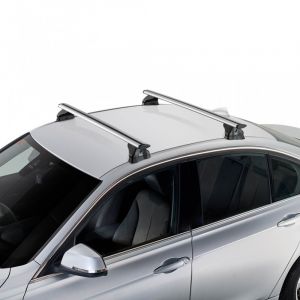Ford Focus Active SW . 5-türig. Turnier/Kombi (2018 bis ...) mit geschlossener Dachreling - Cruz Airo FIX Rail SILBER Grundträger