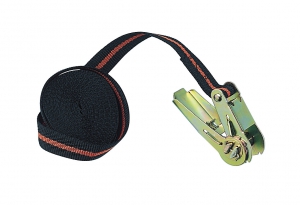 1 x Spanngurt mit Ratsche  1 Stück a. 5 Meter  Gurtbreite 25mm  Zugfestigkeit LC 130daN  TÜV/GS geprüft