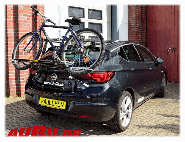 Menabo Fahrradträger Stand Up 2 für Opel Astra K Kombi B16-2 Fahrräder  NEU FP 