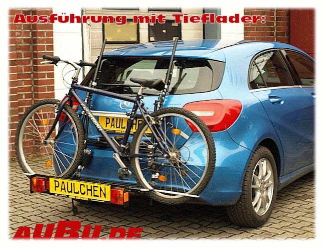 Fahrradträger Kennzeichen, Paulchen 