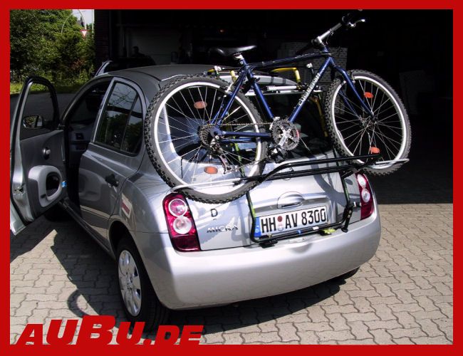 fahrradträger Nissan Micra K12 Paulchen Heckklappe Fahrradheckträger ,  420,00 €