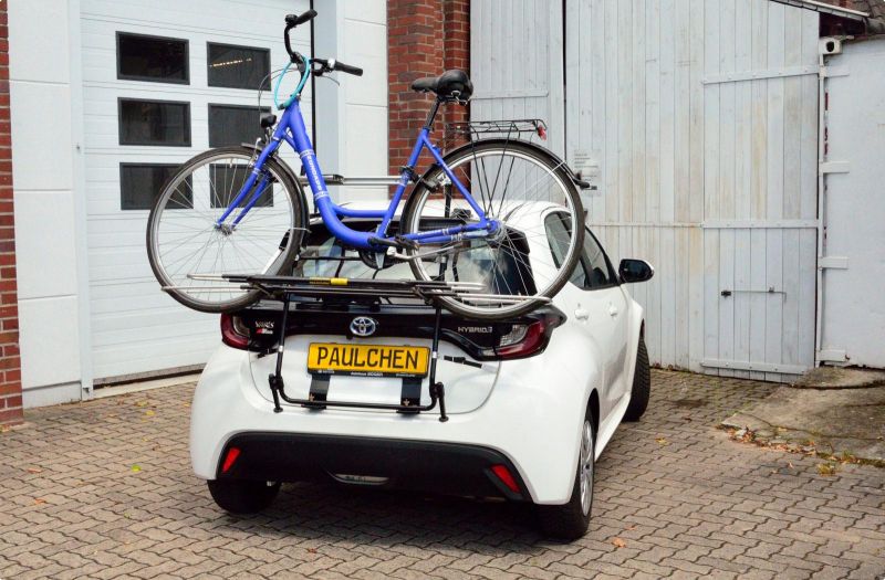 fahrradträger Toyota Yaris XP13 Paulchen Heckklappe