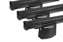 Dachträger Fiat Doblo Maxi (2010 bis 05/2022) flaches Dach H1. Länge L2.  3 Trägerbarren. KARGO (32x39mm) Schwerlastträger