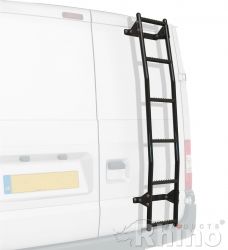 Citroen Berlingo (2008 bis 05/2018),  Normales Dach H1, Länge L1,  mit Heckklappe,  2,2 x 1,25 Meter - Aluminium Schwerlastkorb inkl. Edelstahl Aufschubrolle