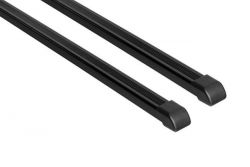 EVOS STAHL Grundträger (Spannträger). Nissan Quashqai OHNE Dachreling. 03/2007 bis 01/2014