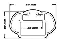 EVOS ALU Grundträger (Spannträger), Mazda CX-5, OHNE geschlossene Dachreling, Bj. 05/2017 bis ...  Typ KF