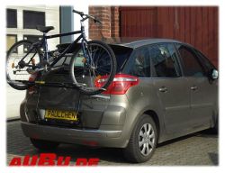 Citroen C4 Picasso Bj. 02/2007 bis 04/2013 Typ UD_ Zusatzbeleuchtung wird beim Fahrradtransport empfohlen. - Paulchen Grundträger - 821921 300