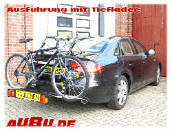 Audi A4 Stufenheck Bj. 12/2007 bis 10/2015 Typ B8 / 8K  - Paulchen Grundträger - 410235 400