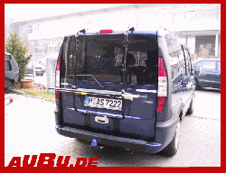 Fiat Doblo Bj. 03/2001 bis 05/2009 Typ: 223 mit Heckklappe ( Zusatzbeleuchtung und Kennzeichen wird beim Fahrradtransport empfohlen !) - Paulchen Grundträger - 851950 300