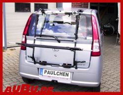 Daihatsu Cuore 06/2003 bis 08/2007 ( Zusatzbeleuchtung wird beim Fahrradtransport empfohlen !) - Paulchen Grundträger - 874204 500