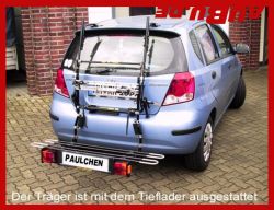 Daewoo Kalos Chevrolet Kalos MIT Spoiler Bj. 03/2005 bis 02/2011 - Paulchen Grundträger - 886201 500