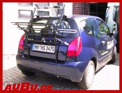 Citroen C2 Bj. 09/2003 bis 2009 ( nur für Fahrzeuge ohne Spoiler !!) - Paulchen Grundträger - 821801 502