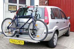 Ford Fusion Typ JU2 Bj. 08/2002 bis 2012 ( Zusatzbeleuchtung wird beim Fahrradtransport empfohlen !) - Paulchen Grundträger - 814621 500