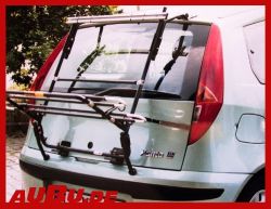 Fiat Punto 3-türig Bj. 09/1999 bis 08/2005 ( Zusatzbeleuchtung wird beim Fahrradtransport empfohlen !) - Paulchen Grundträger - 851702 500