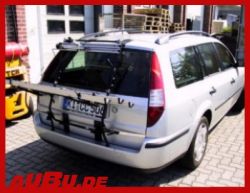 Ford Mondeo Turnier Bj. 11/2000 bis 02/2007 ( Zusatzbeleuchtung wird beim Fahrradtransport empfohlen !) - Paulchen Grundträger - 814902 500