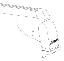 Ford Galaxy Bj. 05/2010 bis 12/2014 MIT GESCHLOSSENER DACHRELING - ATERA Signo Grundträger