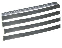 Rastbandset 350mm, Satz (4 Stück), bis 4.0 Zoll Reifenbreite, für Radschalen mit austauschbarem Rastband, für Strada Sport 2/3, ML/XL, DeLux DL2/DL3, Trail, Evo, Vario