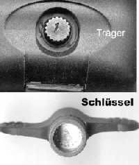 1 Paar (2Stück) Atera Ersatzschlüssel Vielzahn, Code 0, laut Schraubenkopf