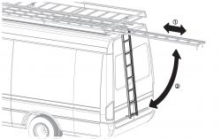 Peugeot Partner (Bj. 04/2008 bis 05/2018),  Länge L1 - Aluminium Lastkorb Kargo Rack