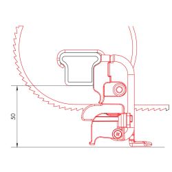 Nordrive Leiterbänder (Nur für Nordrive Kargo und Kargo-Plus Träger passend) N11065