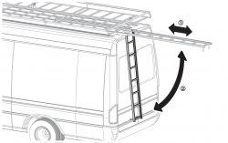 Ford Transit/Tourneo Courier, 03/2014 bis ..., OHNE Dachreling - Aluminium Lastkorb Kargo Rack