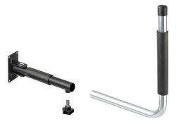 Wandhalter vertikal für Dachboxen. auch für Kanu. Surfbrett und SUP Board geeignet (1 Paar Haltearme)