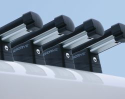 Dachträger MAN TGE (04/2017 bis...) . Hochdach H3. Länge nur L3/L4/L5. 4 Trägerbarren. - KARGO PLUS Aluminium Schwerlastträger