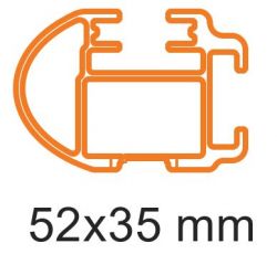 Dachträger VW Crafter (04/2017 bis ..) NUR mit Fixpunkte, (Länge L3/L4, Höhe H2/H3) (Position 4 und 10) - 2 Stück Cruz Alu Cargo AF Schwerlastenträger