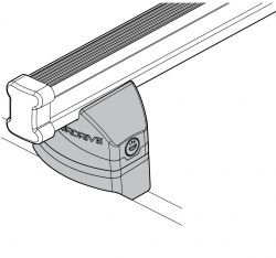 Dachträger  Mercedes Sprinter (Normaldach H1, Hochdach H2) NUR mit Fixpunkte im Dach, (06/2018 bis ...), 4 Trägerbarren, KARGO (32x39mm) Schwerlastträger