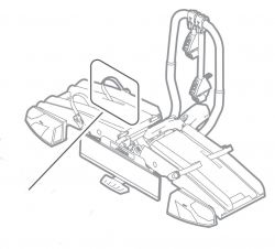 Rastband Set für Radschiene NUR für Atera Genio pro Advanced 2 Stück Rastbänder Länge 460mm