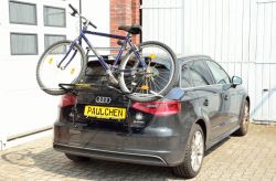 fahrradträger Nissan Micra K12 Paulchen Heckklappe