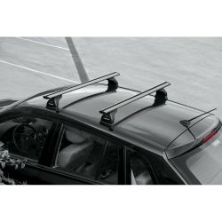 Audi Q3 Sportback (Typ: F3), (10/2019 bis ...) OHNE aufliegender Dachreling - EVOS LP Silenzio Grundträger