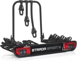STRADA SPORT 3 Black Edition (inkl. kostenlosen Nummernschild) - für 3 Fahrräder (022695)