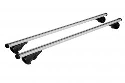 Dacia Bigster  SUV  (03/2025 bis ... )  mit hochstehender Reling  Aluminium Dachträger - HELIO RAIL