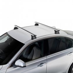 Ford Focus Active SW . 5-türig. Turnier/Kombi (2018 bis ...) mit geschlossener Dachreling - Cruz Airo FIX Rail SILBER Grundträger