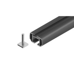 BYD Seal-U  (SUV)  (06/2024 bis ... ) (NICHT für Seal Limousiene passend) -  MIT GESCHLOSSENER DACHRELING  - Nordrive HELIO BLACK BLACK Grundträger