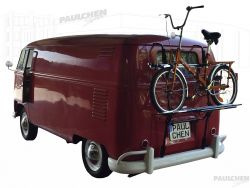 VW Bus T1 Bj. 03/1950 bis 09/1963 - (Für Fahrzeuge mit Scharnierband) Paulchen Grundträger  11103001 500