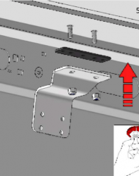 Versteifungsblech für Rhino Dachträger MS267 (Opel Movano B - Renault Master III - Nissan NV 400 )