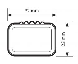 Ford S-Max. Bj. 10/2015 bis 09/2023.  MIT GESCHLOSSENER DACHRELING - InRail Grundträger